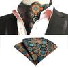 Men's Polyester Retro Tie, Scarf, and Pocket Square Set