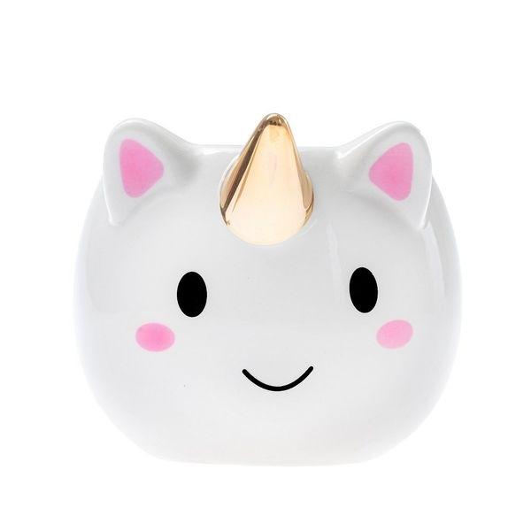 Rainbow Unicorn Cup Golden Horn Unusual Original Mug