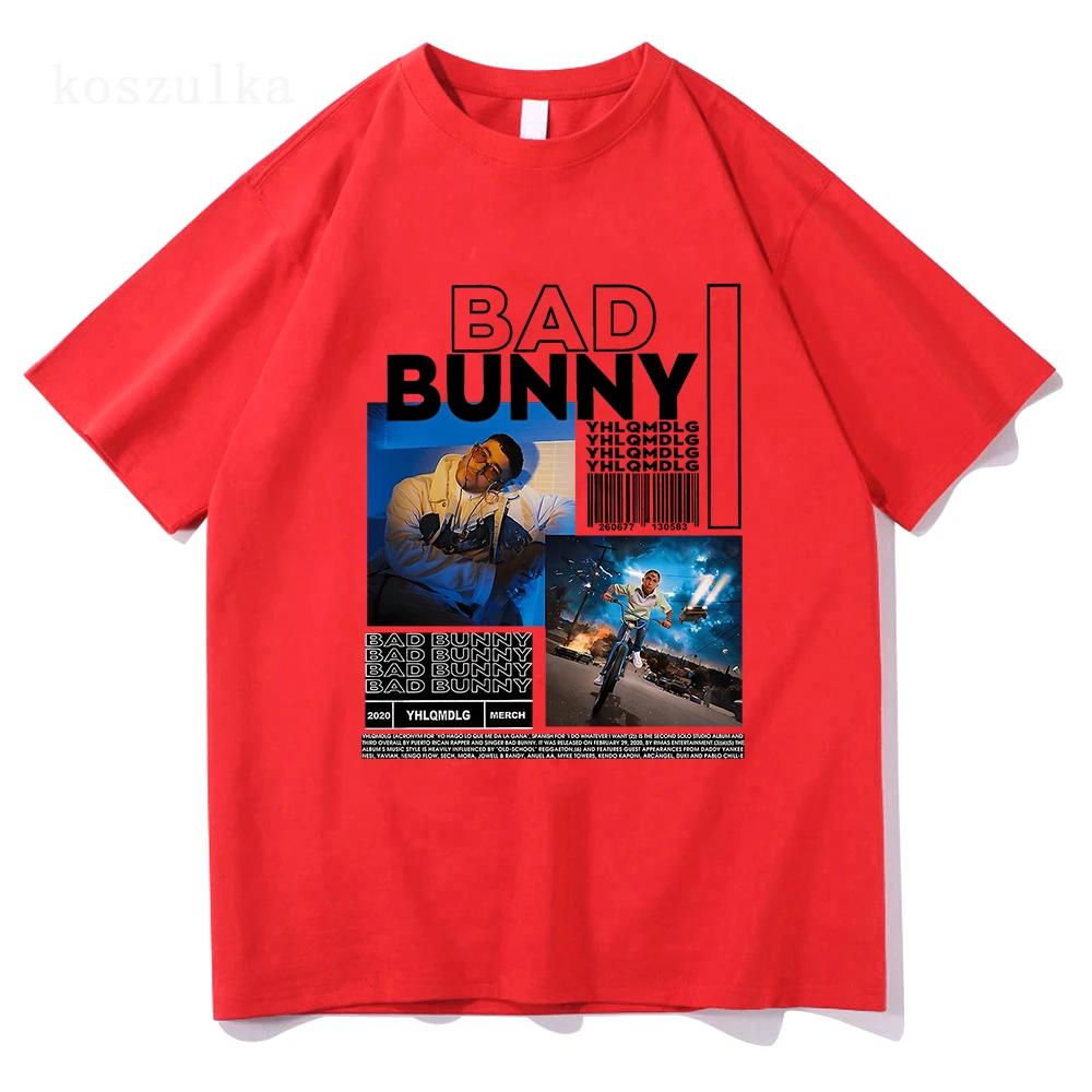 Bad Bunny Most Wanted Tour T Shirt Unisex Retro Cotton Nadie Sabe Lo Que Va A Pasar Mañana Tshirt Un Verano Sin Ti Tees Shirts