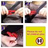 Safety Hammer with Rescue Whistle, Car Escape Tool,2-in-1 Window Breaker Seatbelt Cutter, Compact Emergency Escape Tool for Car