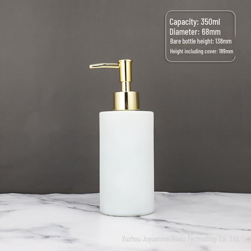 Стеклянный флакон для лосьона и мыла в скандинавском стиле для дома, дезинфицирующее средство для рук и гель для душа в отеле