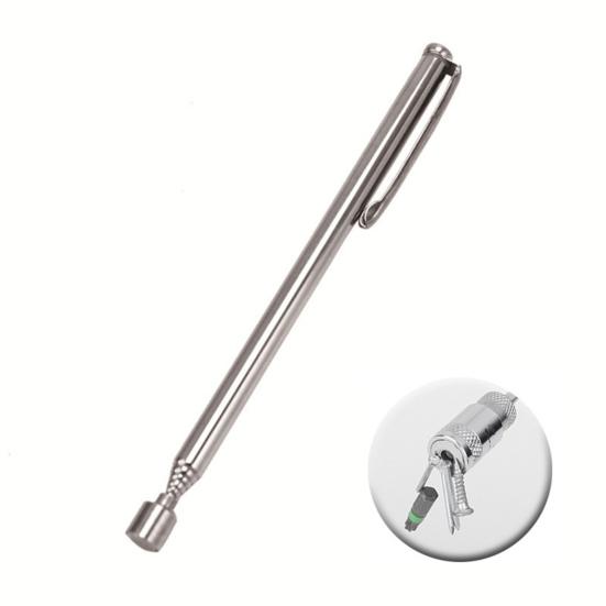 Magnetic Picker Strong Magnetism Telescopic Adjustable Flexible Pen Clip Tail Hard Pocket Magnetic Pickup Stick Auto Repair Tool