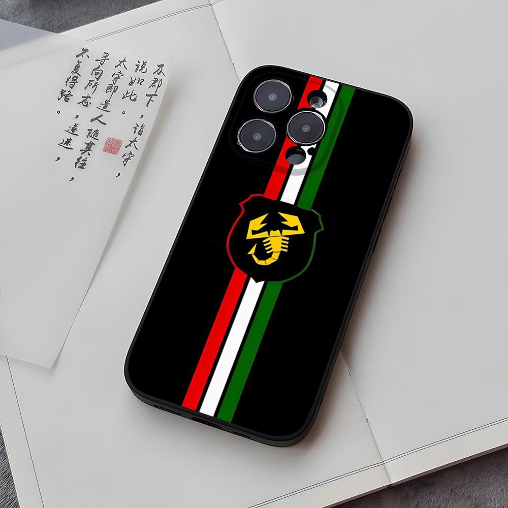 ABARTH Италия Чехол для телефона автомобиля Funda для iphone 14 13 16 11 15ProMax 12 Pro Max Mini Xr Xs X 7 Plus Чехлы