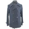 TOMORROWLAND/MAISON & VOYAGE/Cotton Pea Coat/Outerwear/M/Navy/Sleeve Patch(USED)