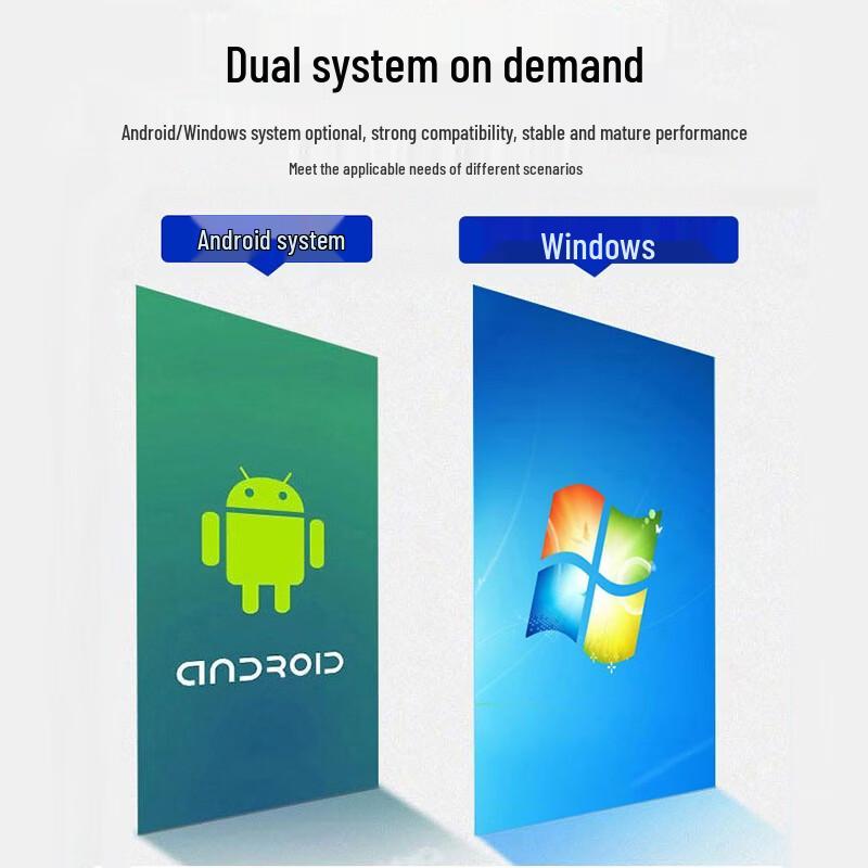 SHUGUAN Floor-standing 4K Digital Advertising Display CN plug (adapter included)