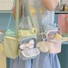 Hands-Free Drawstring Crossbody Bag Lightweight Thermal Mugs Shoulder Bag  Sports
