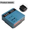 Многофункциональный инвертор AC220V/DC5V/12V Инвертор Постоянная температура Зарядка Конвекционное охлаждение Легко носить
