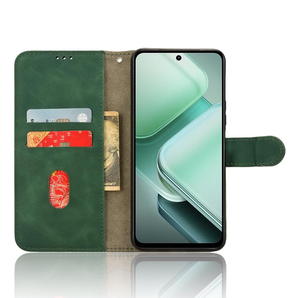 Кожаный бизнес-чехол для телефона VIVO IQOO Z9X с карманом для карт