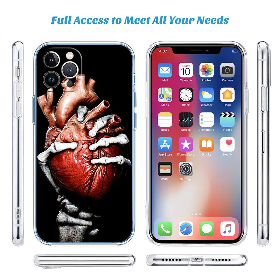 Прозрачный чехол для телефона Calm Heart Art для Motorola Moto G40 G04 G05 One Ace Action Fusion + Plus Hyper Macro Vision Zoom