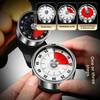 Stainless Steel Kitchen Timer Ultra-Precise Timing Ergonomic Button Design Magnetic Timer LED