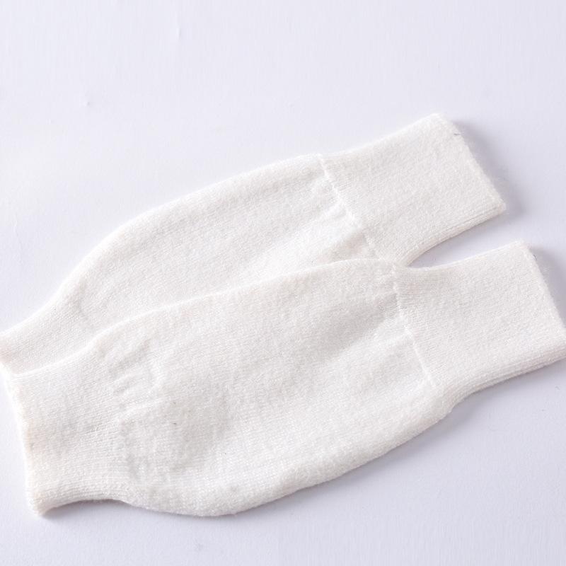 Soft And Comfortable Cashmere Women'S Half Finger Gloves - Warm Knit Wristbands Warm And Stretchy For Casual Outings