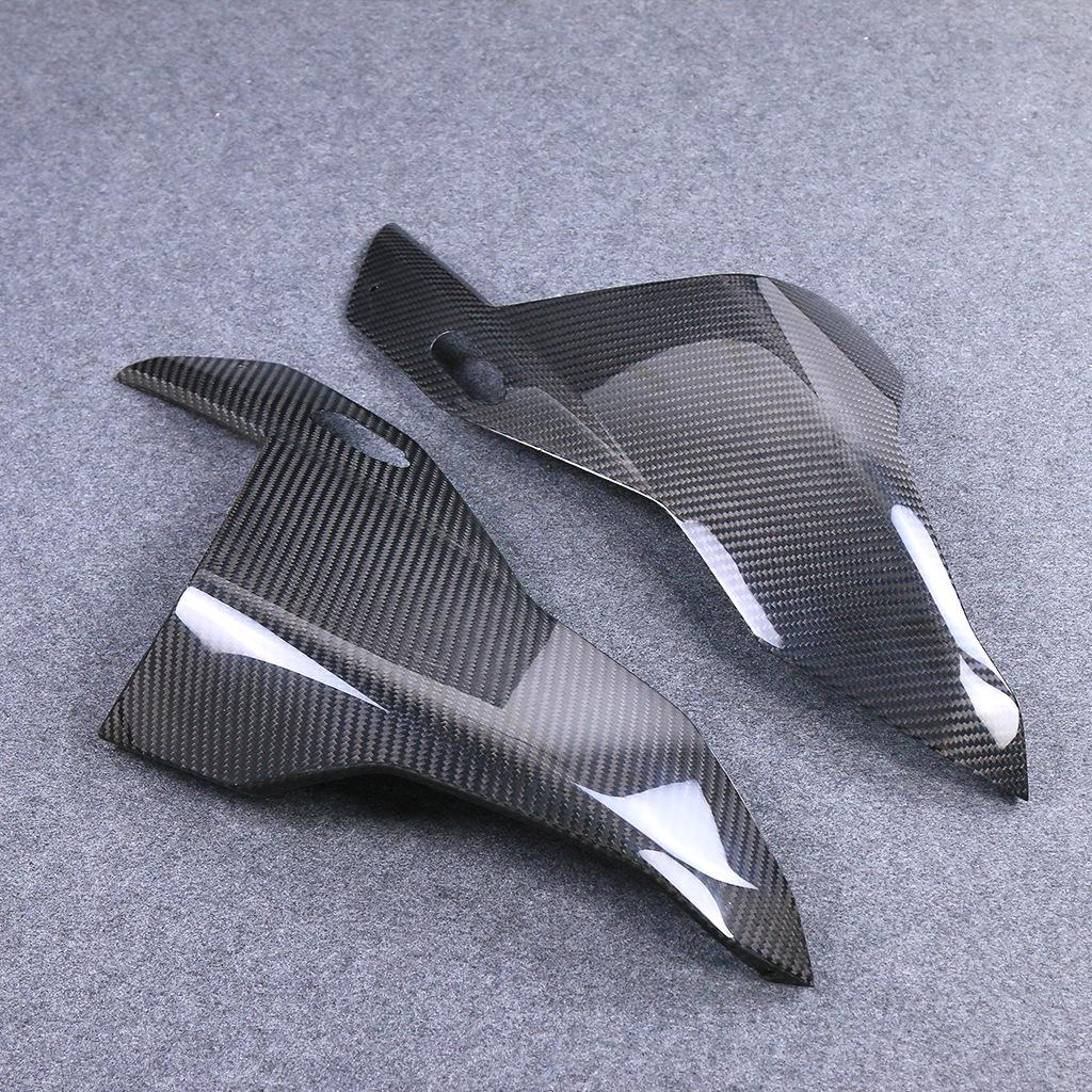 Compatible Carbon Fiber Headlight Cover Protector for BMW S1000RR Motorcycle