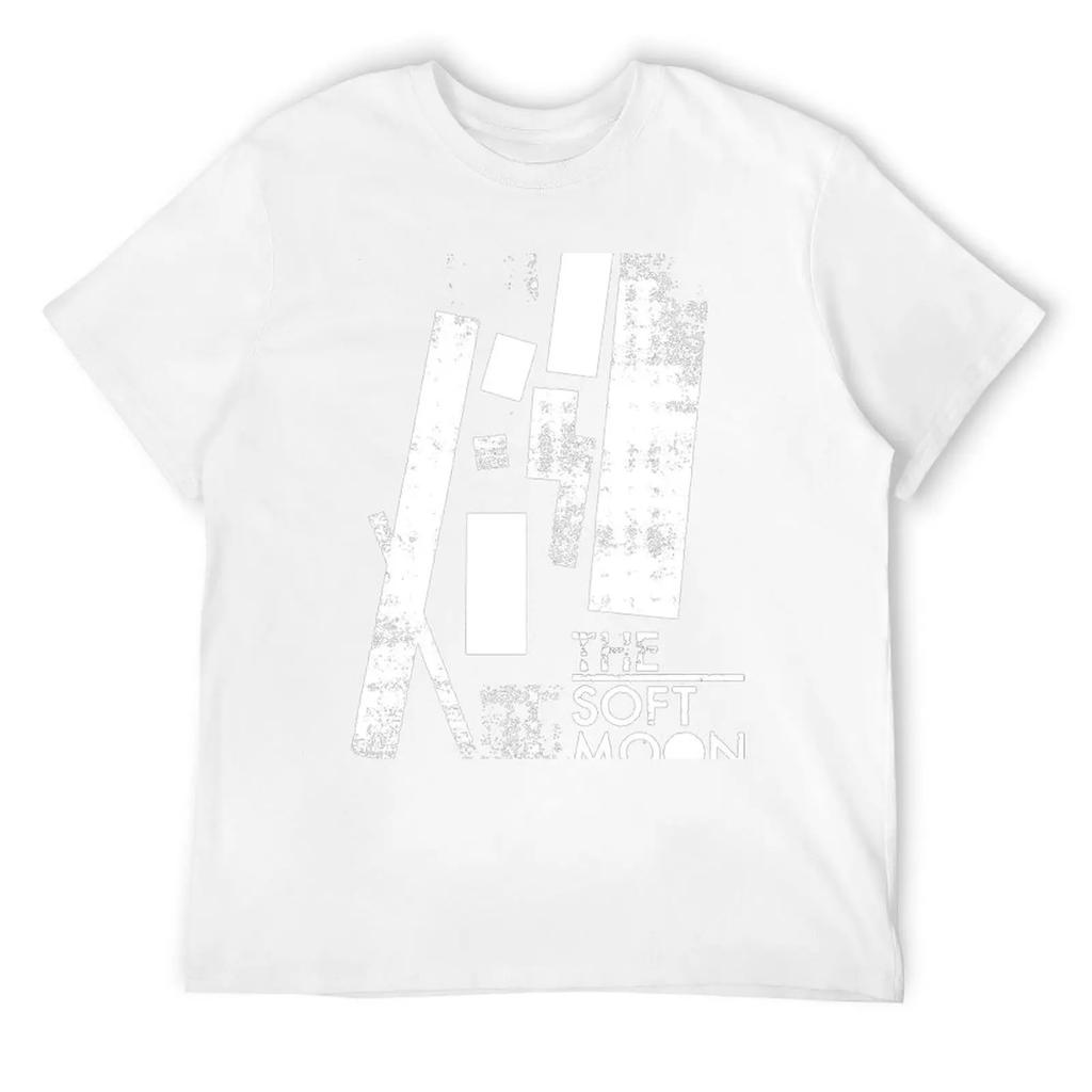 Футболки Soft Moon Post Punk, милые графические топы, черные футболки для мужчин