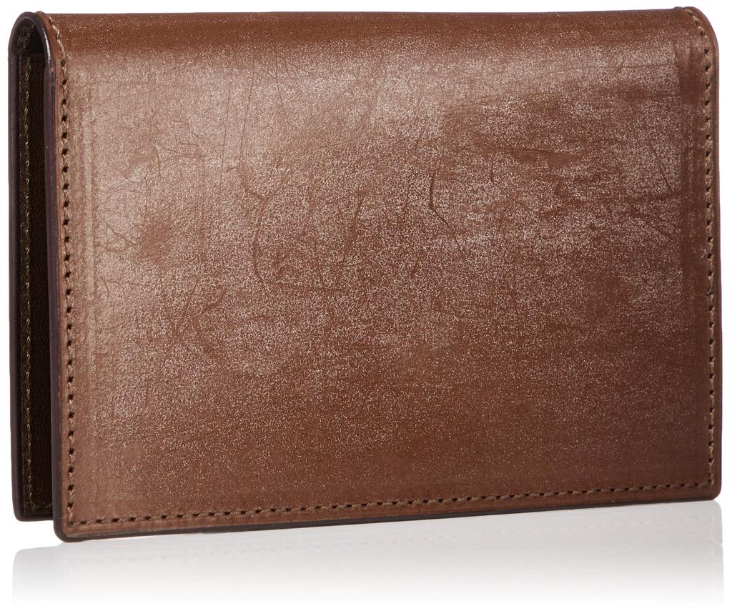 Business Card Holder Bridle Leather Camel [Cavendish] DB-M (camel)