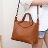 Cowhide Shoulder Women's Bag Large Capacity Crossbody Women's Fashion Simple Shopping Bag Practical and Generous Soft Leather Bag