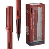 Перьевая ручка LAMY Harry Potter Gryffindor Special Edition с гравировкой дома, стальное перо среднего размера, легкий алюминиевый корпус, в комплекте картридж LAMY T10 синий