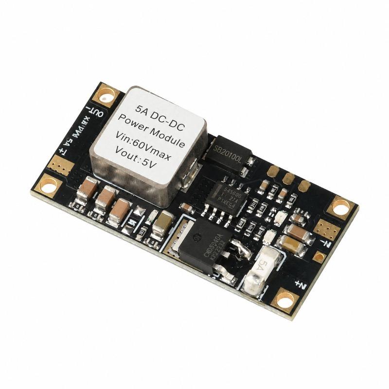 Mini DC-DC Buck Stabilizer Low Ripple Power Circuit 5 Amp Output High-Voltage Heavy-Duty Transformer Automotive Vehicle Drone