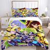 Admire Saint Seiya Pattern Cartoon Duvet Cover Set HD Одеяло Cover для детей Постельные комплекты Постельное белье Декор для спальни