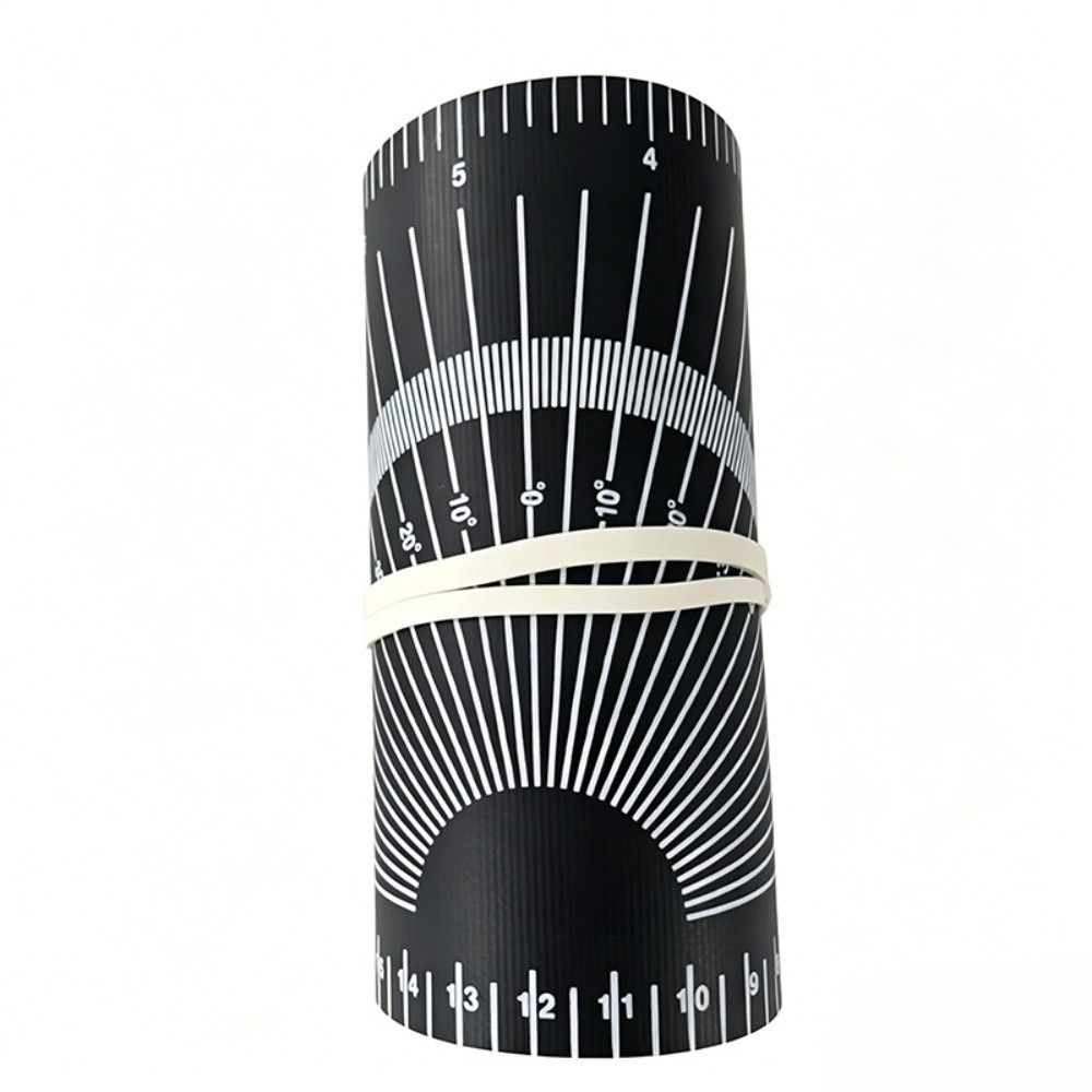 PVC Cloth Circumference Marker Flexible Layout Gauge Wrap Around Pipe Measuring Tool Pipe Fitter