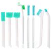Crevice Brush, Thin and Long, Set of 8, 6 Types, for Kitchen, Lunch Boxes, Water Bottles, and Drains