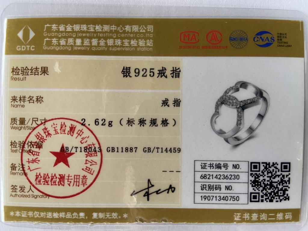 Кольцо из стерлингового серебра 925 пробы с двойным сердцем и цирконом 7, 8, 9, 10 для женщин, модные очаровательные ювелирные изделия