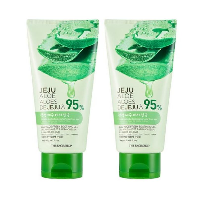 The Face Shop Успокаивающий гель с алоэ с острова Чеджу 300 мл/600 мл