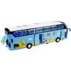 Simulated City Luxurious Sightseeing Bus Model Toy With Sound And Light Function