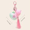 Chinese Style Plush Gourd Keychain Backpack Decor Gourd Keyring Gourd Car Key Chain  Backpack Decor