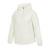 Fashionable Simple Warm Loose Hooded Jacket Women Jackets Han-Jade-White Black JZ4151