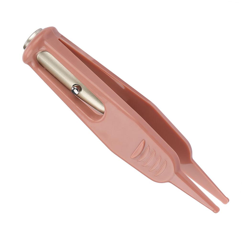 Детский пинцет для чистки ушей, носа, пупка, очиститель для удаления пластиковых светодиодных щипцов для ухода за телом