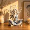 Deity Figurine Compact Desktop Decorative Sculpture Tabletop for Mantel
