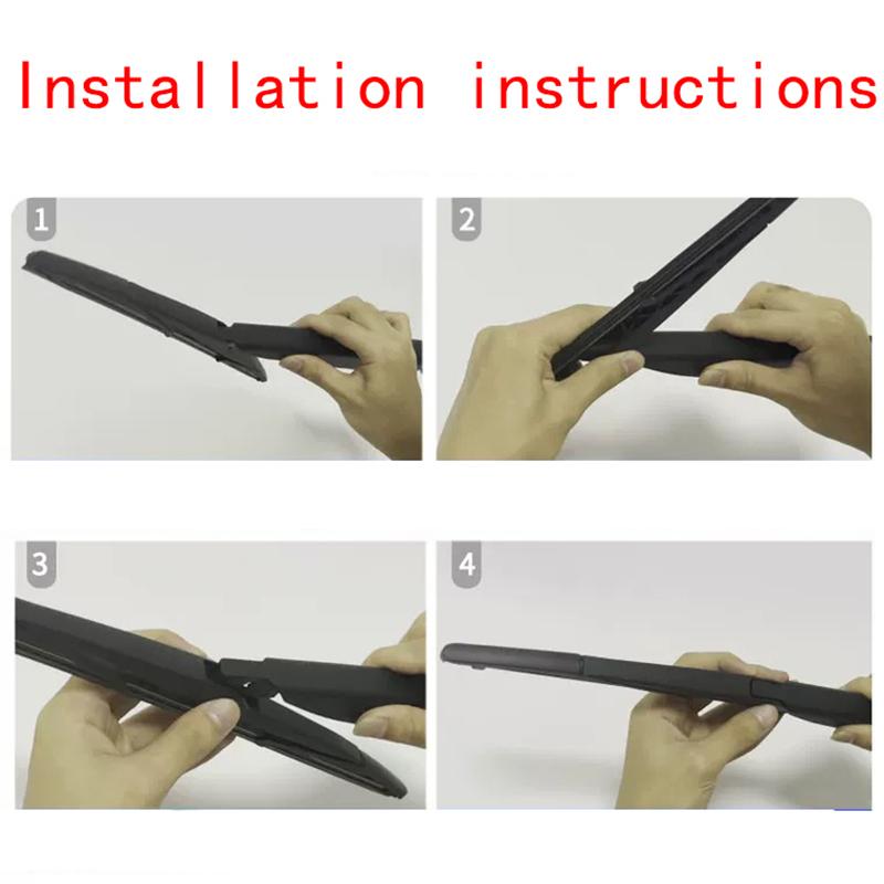 12" Rear Wiper Blade Windshield Windscreen Clean Tailgate Window Car Rain Brush For Suzuki Lgnis MK2 2016 - 2023