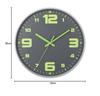 Luminous Wall Clock 30cm Quiet White