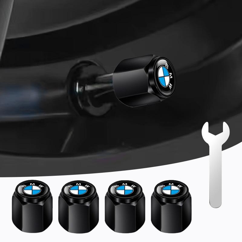UZIS8 3D Aluminum Alloy Wheel Tire Valve Caps dust-proof Cover With Tools For BMW M Emblem X1 X3 X5 X6 X7 E46 E90 E60 E34 E53 E87 G30