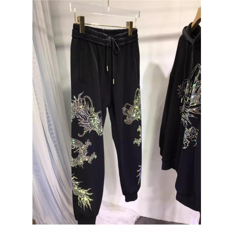 Большие размеры женские новые флисовые толстые брюки Hot Drill модные повседневные брюки