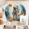 Space Planet Astronaut Children's Room Kindergarten Background Decorative Wall Stickers Self-adhesive