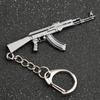 CF Keychain AK 47 Rifle Gun Weapon Counter Strike Cross Fire AK47 AK-47 Keyring Key Chain Ring