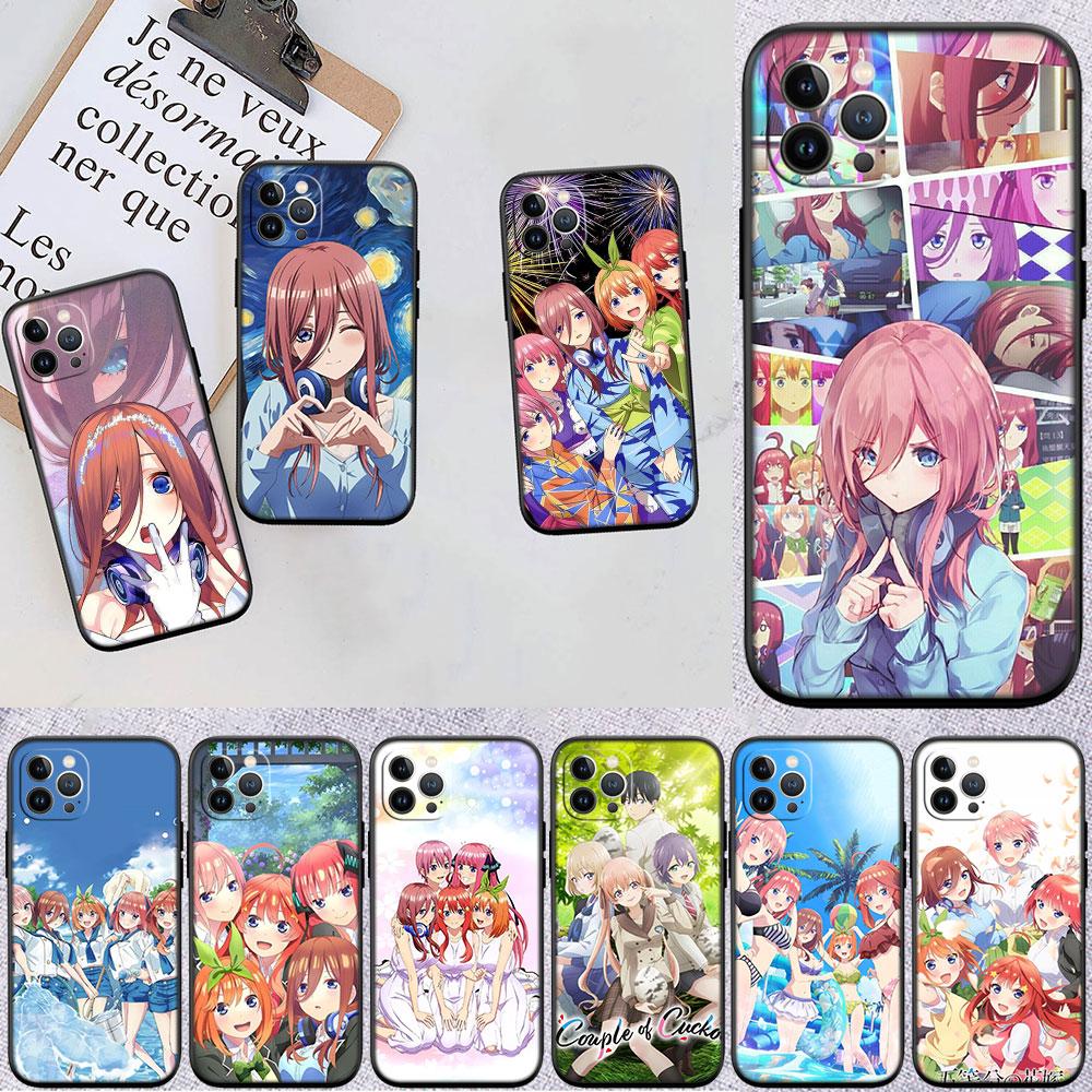 CJ78 Miku Nino Itsuki Nakano Phone Case for Samsung Galaxy S20 S21 S22 Ultra FE + Plus A21S A22 A24 A25 A26 A30 A30S A31