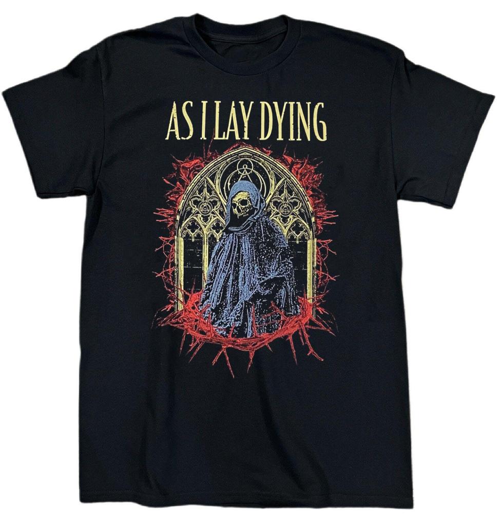 As I Lay Dying Band Album Music Heavy Cotton Black All Size Shirt