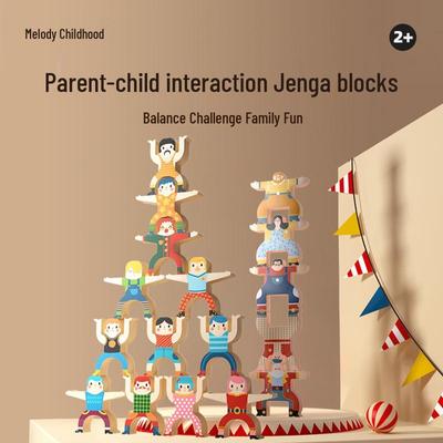 Мыльные пузыри Стронгмен Дженга Игра на баланс Зал славы Сделай сам Строительные блоки Детская игрушка
