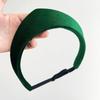 Elegant Smooth Texture Headwear Multiple Colors European Hairband Gift Velvet Crown Headband  Women