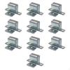 10x Sofa Spring Clips Parts Fasteners Furniture Easy Installation, Stainless Steel Buckle for