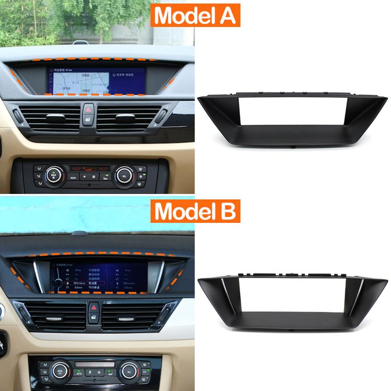 Dashboard Car Interior Display Viewing Screen Instrument Trim Panel Cover Replacement For BMW X1 E84 2009-2015 51452991264