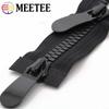 Meetee 8# 15# 70-150см Разъемная пластиковая молния с одним автозамком, длинная молния для пуховика, сумки, палатки, швейные аксессуары для одежды