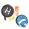 Portable Foldable Drone Landing Pad with Coordinates, 75cm/55cm for Outdoor Use