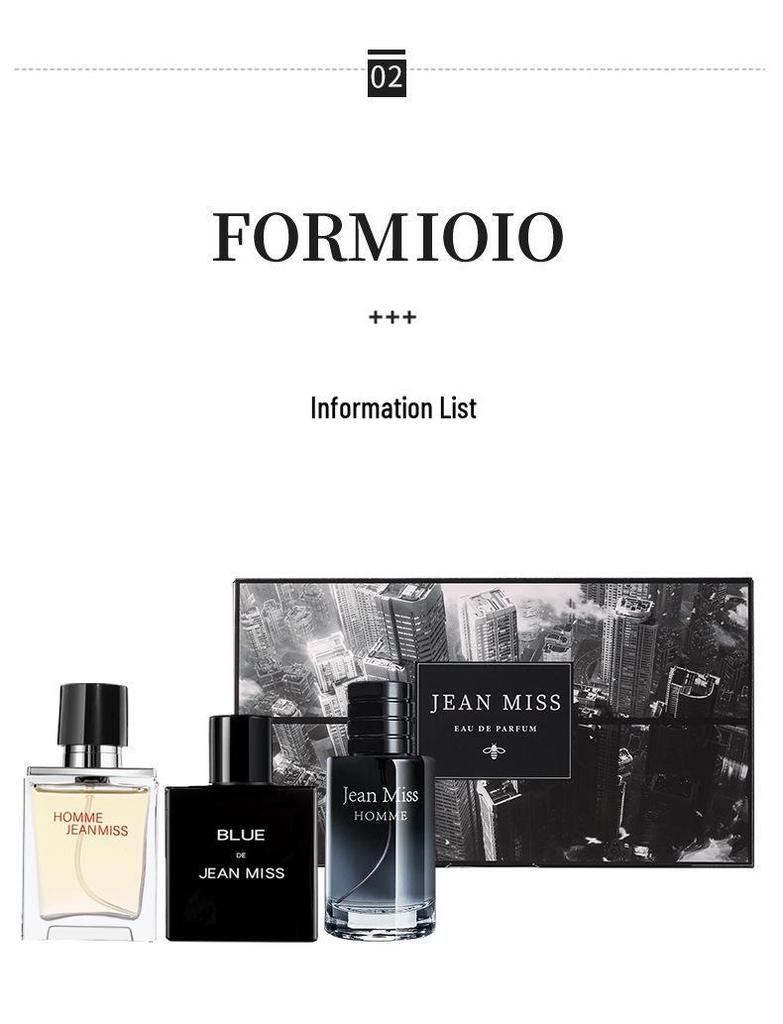 Azure Мужская Стойкая Туалетная Вода: Землистый и древесный набор из 3 предметов - Коллекция ароматов Вьетнама.