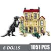 Маленькие строительные блоки, мир динозавров, Indominus Rex, игрушки для детей, подарок, сделай сам