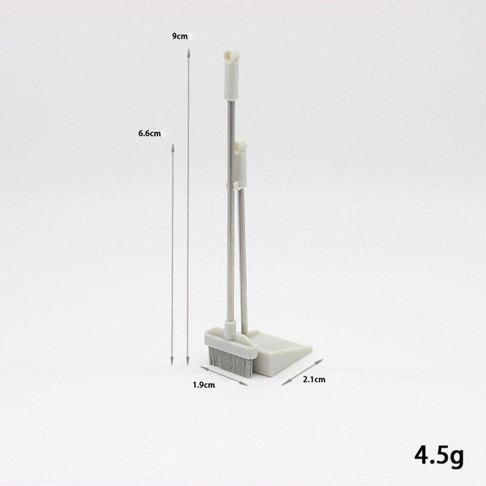 Миниатюрная метла для кукольного домика Micro Life 1:12 Декор Игрушка Украшение Реквизит Кукольный Дом Украшение