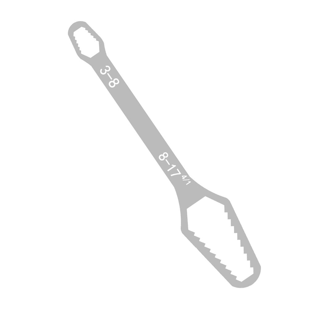 Универсальный гаечный ключ Torx с двойной головкой, самозатягивающийся, регулируемый от 3 мм до 22 мм, для ремонта дома и автомобиля