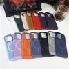 Камера Большая Сетка Отвод Тепла Магнитный ПК Чехол для iPhone 16 Pro Max Plus Нескользящий Противоударный Защитник Задней Панели Чехол